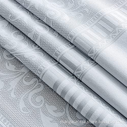 Taplak meja Jacquard di restoran